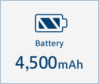 Battery 4,500mAh
